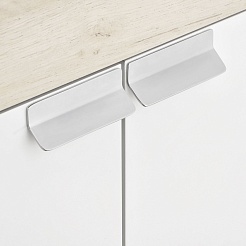 Акватон Тумба под раковину Флай 60 дуб крафт/белый – фотография-4